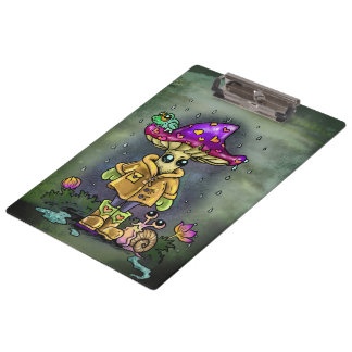 Rainy Day Friends Klemmbrett