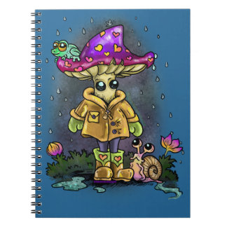 Rainy Day Friends Notizblock