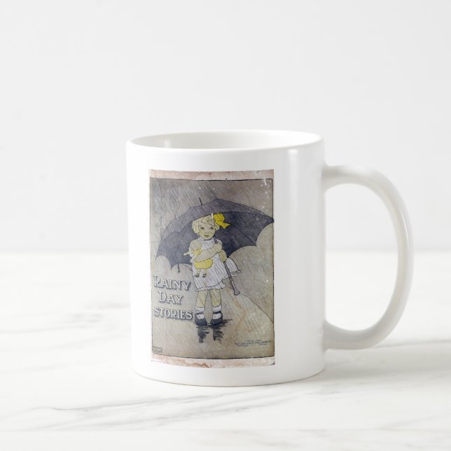 Rainy Day-Geschichten Kaffeetasse (Rechts)