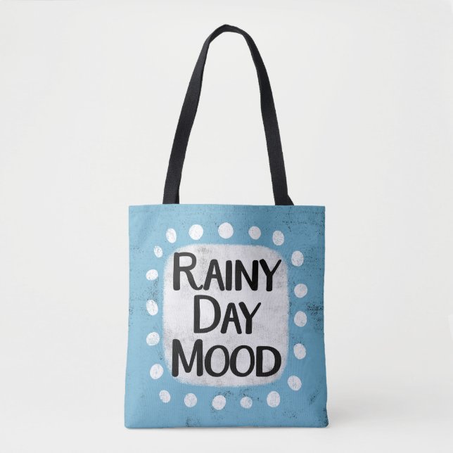 Rainy Day Mood Tote Bag Tasche (Vorderseite)