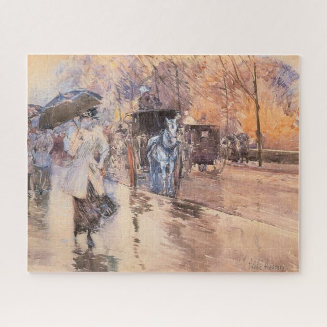Rainy Day on Fifth Avenue (New York City) (Horizontal)
