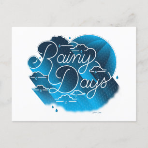Rainy Days / Carte postale
