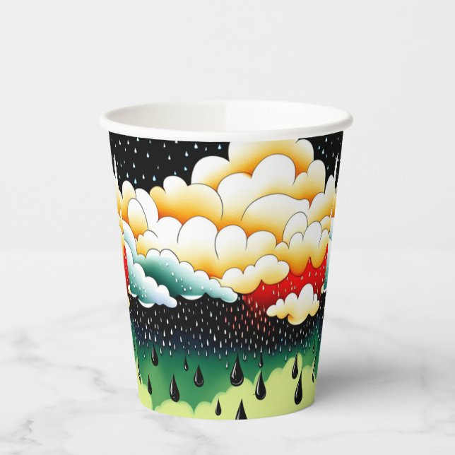 Rainy Days Pappbecher (Links)