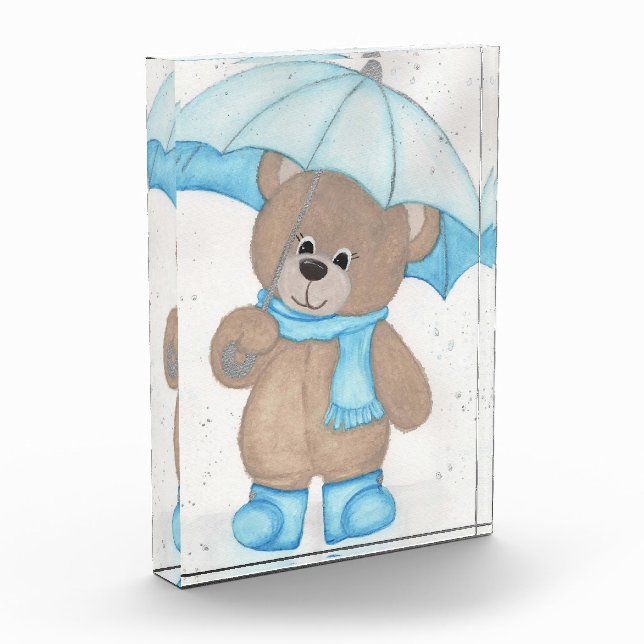 Rainy Daze Teddy Bear Fotoblock (Links)