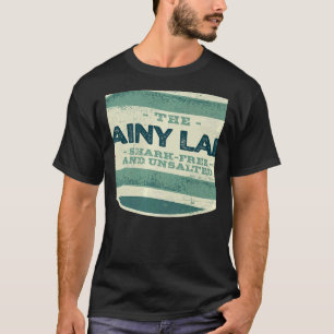 Rainy Lake Shark Gratis und unsalztes Camping Minn T-Shirt