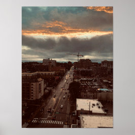 Rainy Nashville Poster