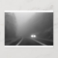 Rainy night - Annäherung an die Scheinwerfer
