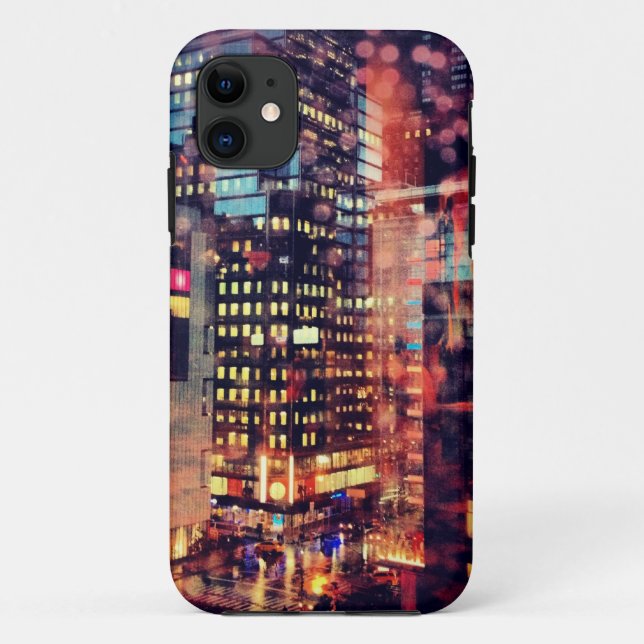 Rainy NYC coque iphone (Dos)