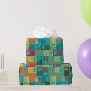 Rainy Rectangle Geschenkpapier