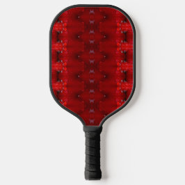 Rainy Red Dianthus Ikat Auch Pickleball Schläger