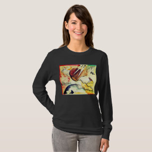 Rainy Reverie - Kandinskys Abstrakte Euphorie T-Shirt