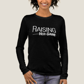 Raising Her Game Titel IX schwarz Tri-Blend Shirt