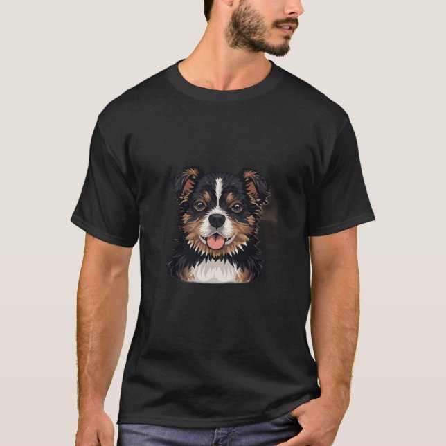  “Raising My Fur Baby With Love T-Shirt (Vorderseite)