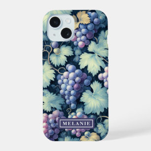 Raisins violets Feuilles verts Personnalisés