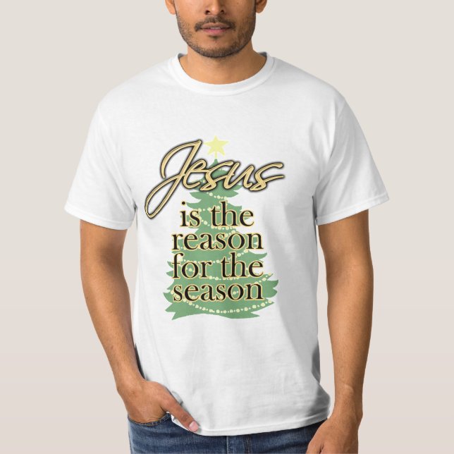 Raison de la saison, T-shirt chrétien de Noël (Devant)