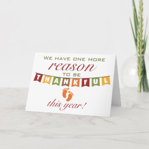 Raison D'Être Heureux Baby Faire-part Carte