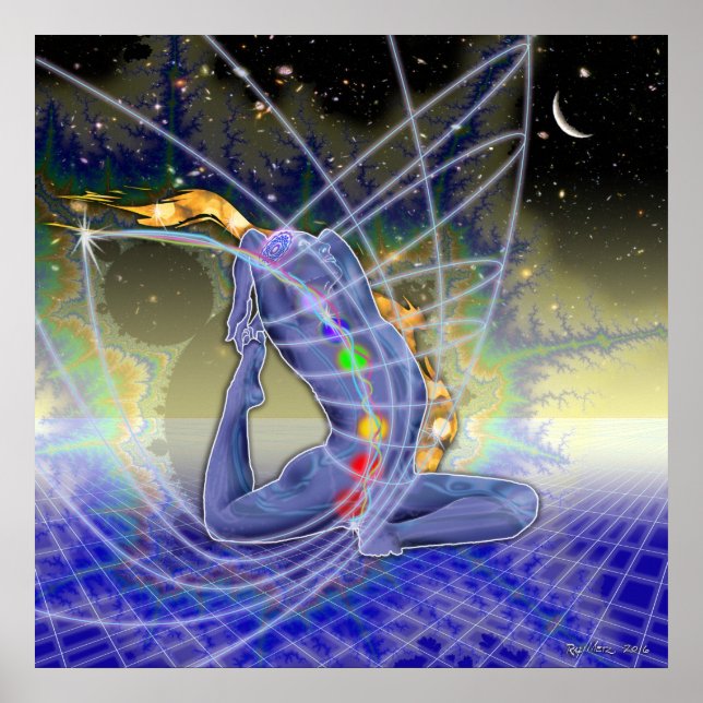 Raja Kapotasana Visualisation Poster (Vorne)