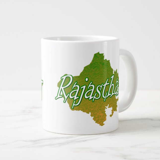 Rajasthan Jumbo-Tasse (Vorderseite Rechts)
