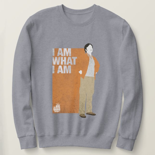 Rajesh | Ich bin, was ich bin Sweatshirt (Design vorne)