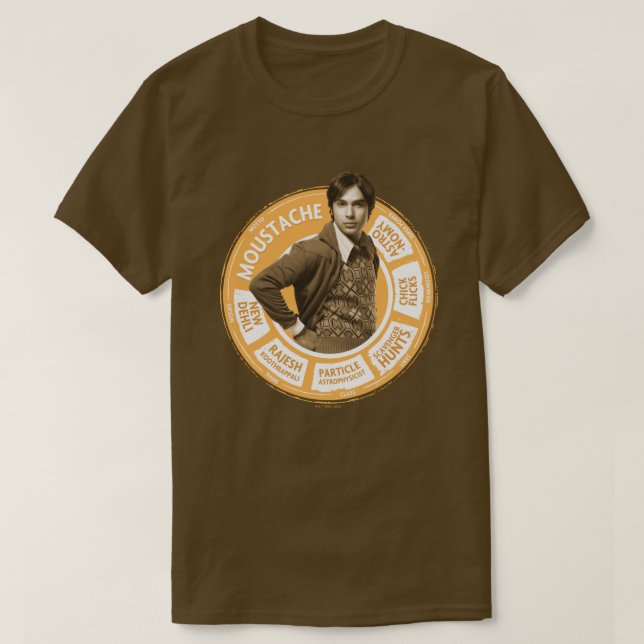 Rajesh Info Graphic T-Shirt (Design vorne)