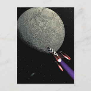 Rakete 56 postkarte