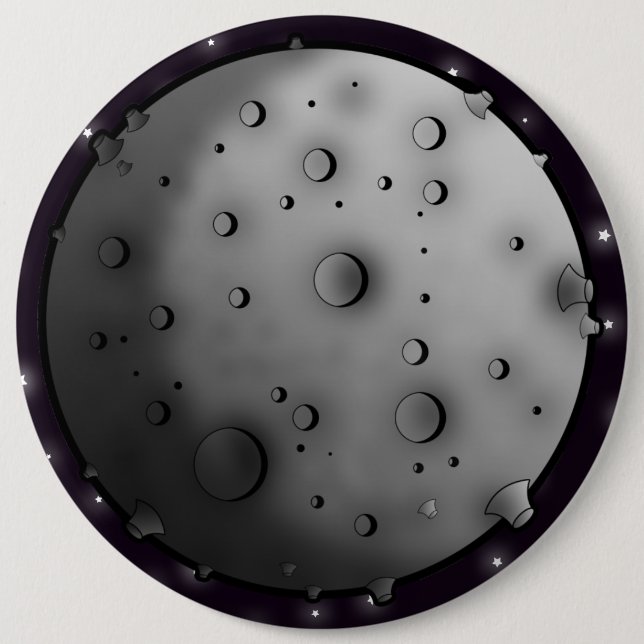 Rakete Button (Vorderseite)