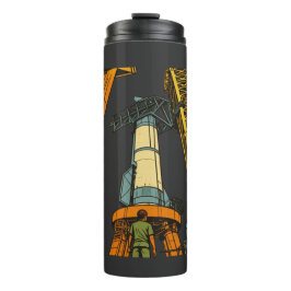 Rakete für die nächste Generation für den tiefen W Thermosbecher