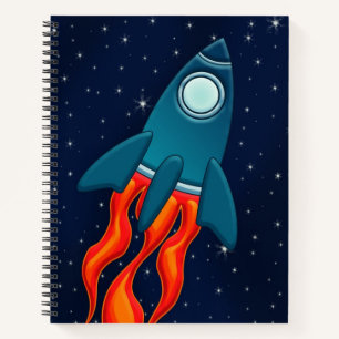 Rakete Notizbuch