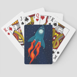 Rakete Spielkarten