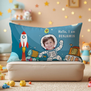 Raketen-Astronauten-Weltraumanzug individuelles Fo Lendenkissen