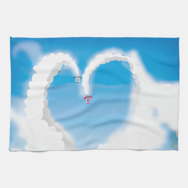 Raketen! Küchentuch (Horizontal)