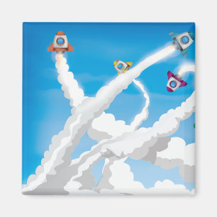 Raketen! Magnet