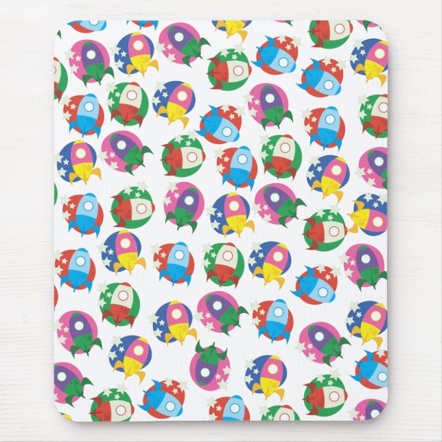 Raketen Mousepad (Vorne)