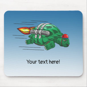 Raketen-Schildkröte Mousepad