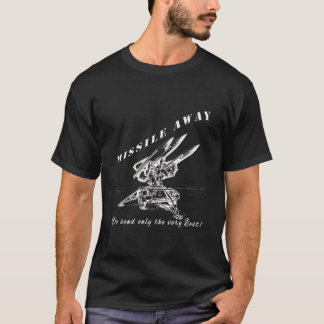 Raketen-Start-Flugbrigade-Raketensystem Hawk Pat T-Shirt
