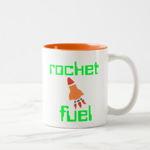 Raketen-Treibstoff Muttertagsgeschenk Zweifarbige Tasse