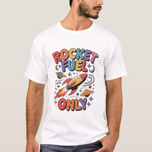 Raketen Treibstoff Nur Weltraum Rakete Lustig Insp T-Shirt