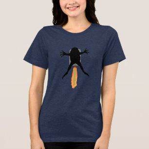 Raketenfrosch Tri-Blend Shirt