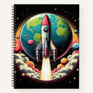 Raketenheft! Notizbuch