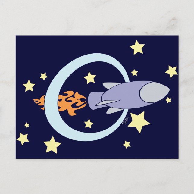 Raketenkids Postkarte (Vorderseite)
