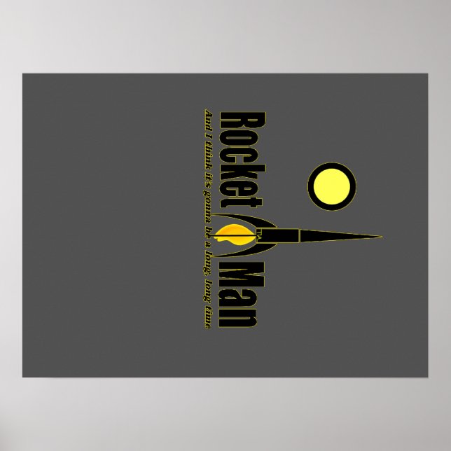 Raketenmann Poster (Vorne)