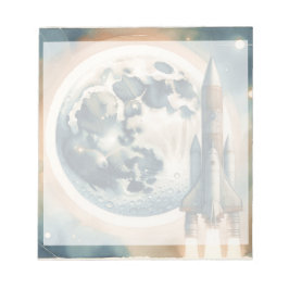 Raketenmoorraum Notizblock