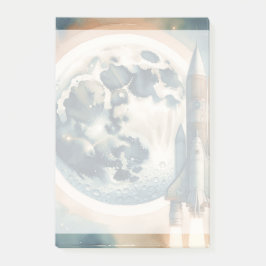 Raketenmoorraum Post-it Klebezettel