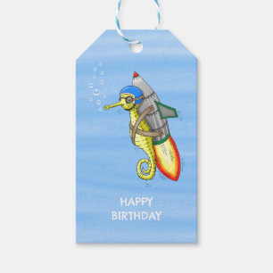 Raketenseepferdchen Geschenkanhänger