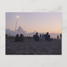 Raketenstart, Capanaveral, Florida Postkarte