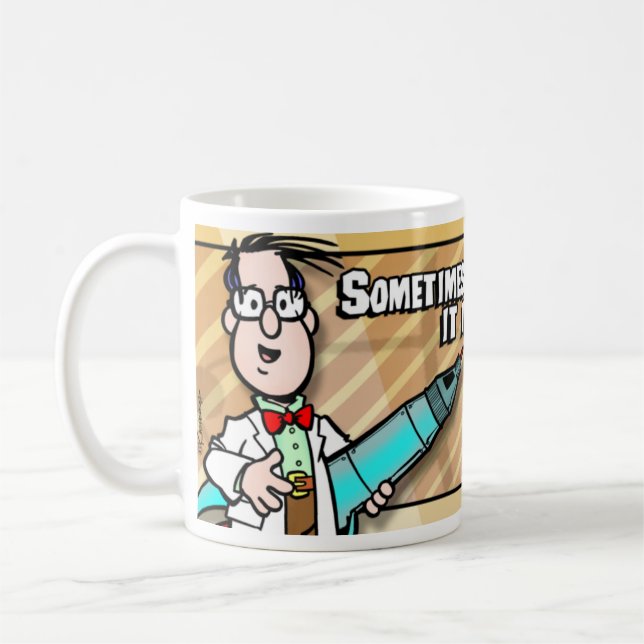 Raketentechnik Kaffeetasse (Links)