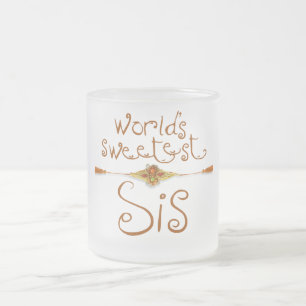 Rakhi - das süßeste SIS der Welt Mattglastasse