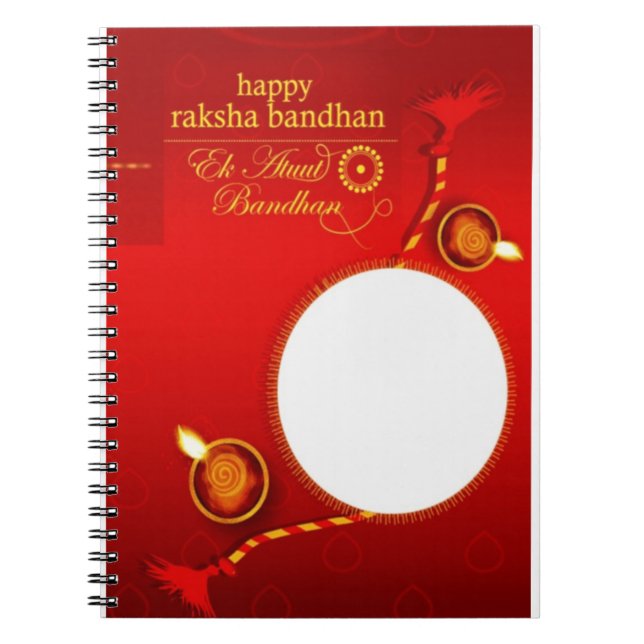Raksha Bandhan Geschenk 005 Notizblock (Vorderseite)