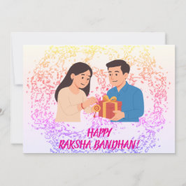 Raksha Bandhan Greeting Card Feiertagskarte