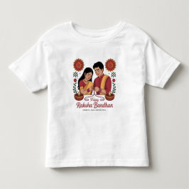 Raksha Bandhan Kleinkind Feinjersey T-Shirt